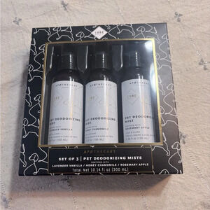 Set of 3  pet deodorant mists